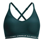 Brassière Crossback Low Bra - Green, White - Femme