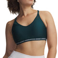 Brassière Crossback Low Bra - Green, White - Femme