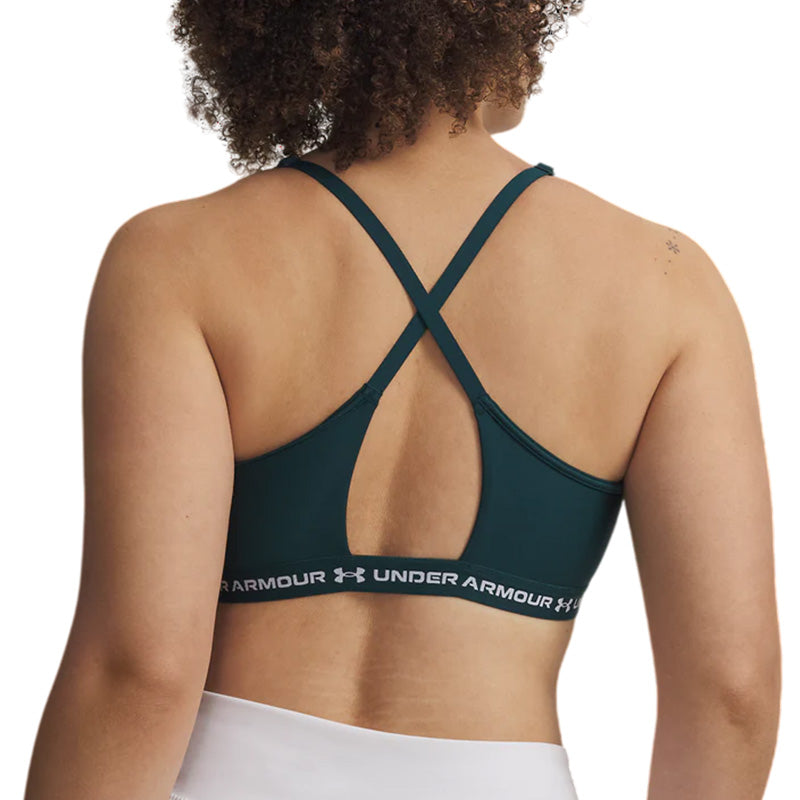 Brassière Crossback Low Bra - Green, White - Femme