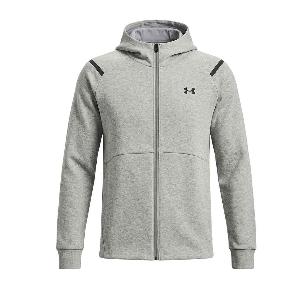 Sweatshirt À Capuche Unstoppable Fleece Full-Zip - Mod Gray, Black - Homme
