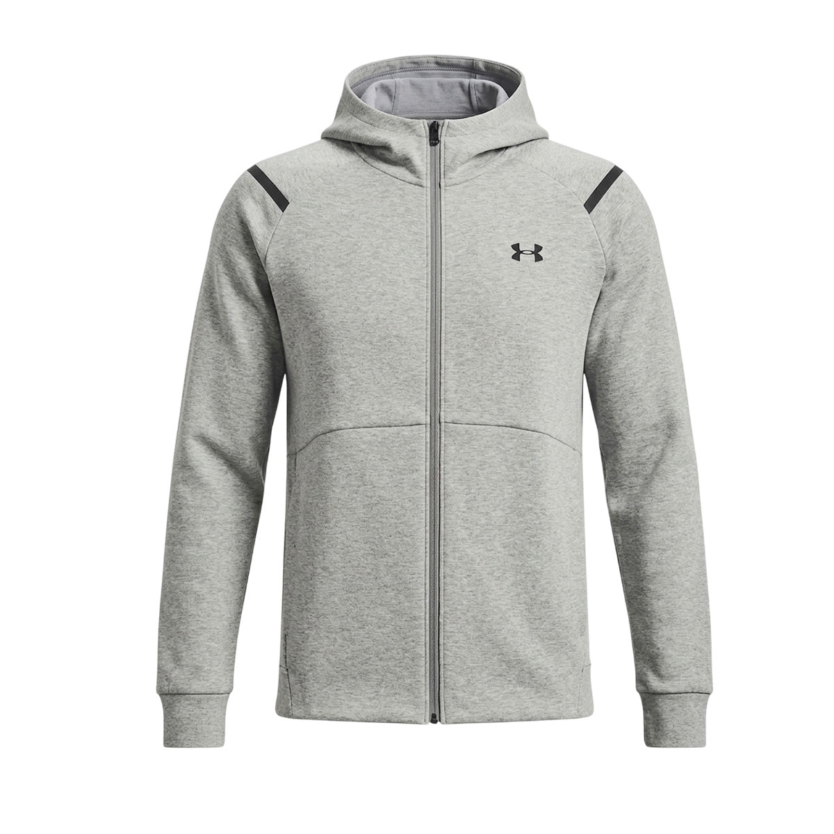 Sweatshirt À Capuche Unstoppable Fleece Full-Zip - Mod Gray, Black - Homme