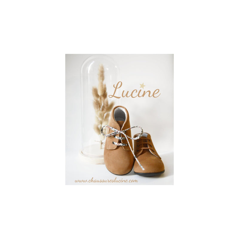 Chaussures Bottillons Souples Azylis Épurés- Nubuck Camel - Mixte