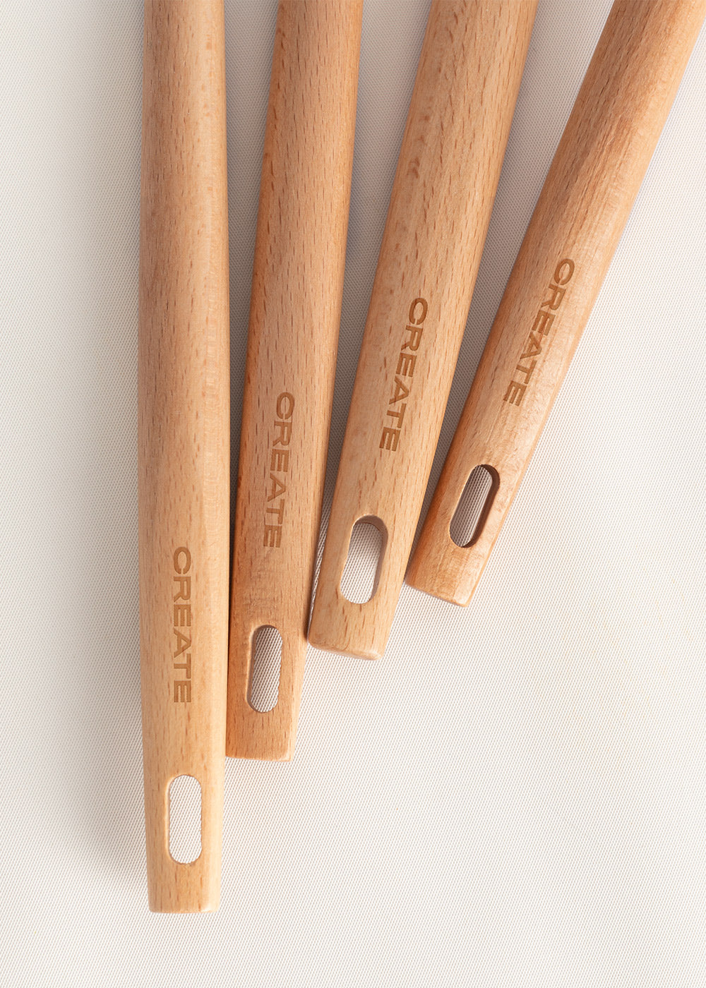 Kitchenware Studio - Silicone & Wood Kitchen Utensils - Black