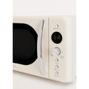 Microondas Retro - Microondas Grill Digital 900W - Blanco Roto
