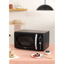 Microwave Retro - 900W Digital Grill Microwave - Black