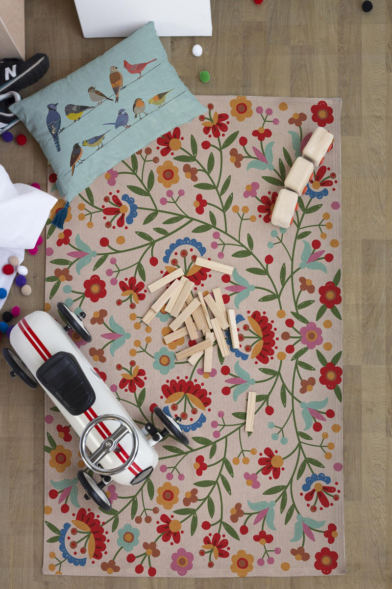 Tapis "Nordic Flowers"