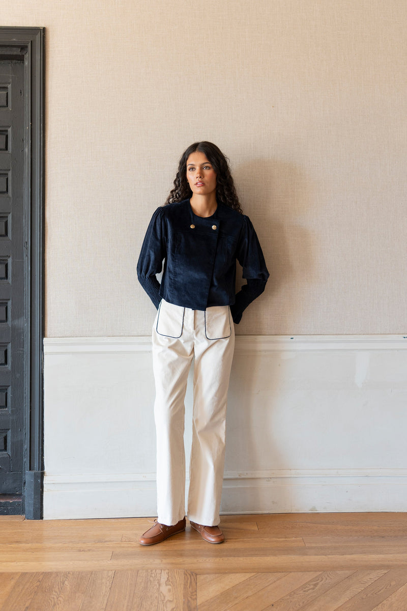 Pantalón pana crudo - Vanó Studio