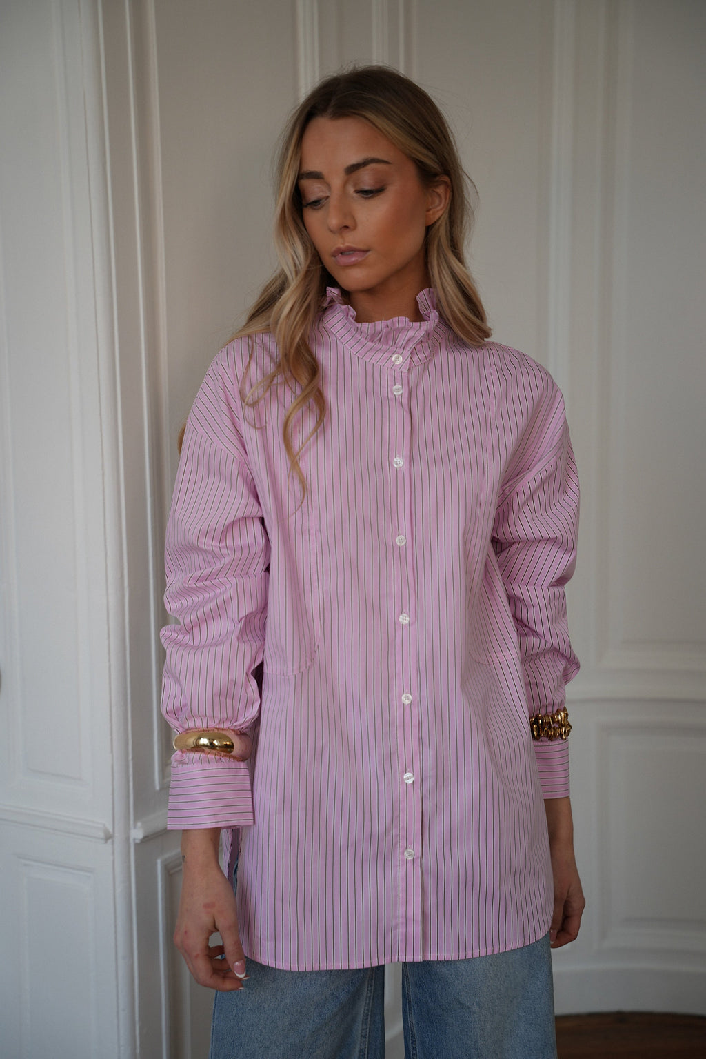 Chemise Ample Evane - Rose