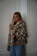 Jina Leopard - Fur Coat