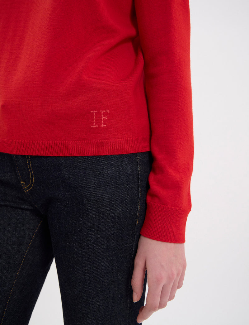 Angela Sweater - Red