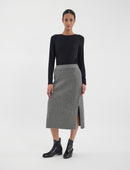 Damia Skirt - Gray - Medium