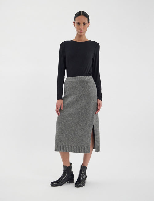 Damia Skirt - Gris - Moyen