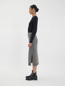 Damia Skirt - Gray - Medium