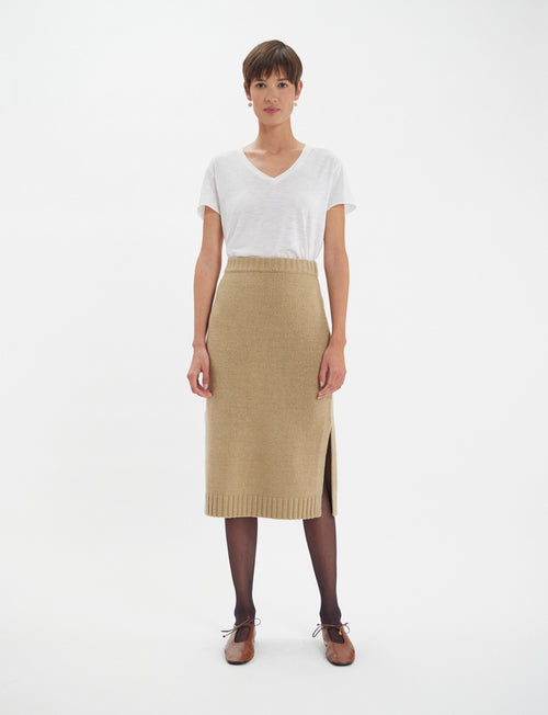Damia Skirt - Chameau - Léger
