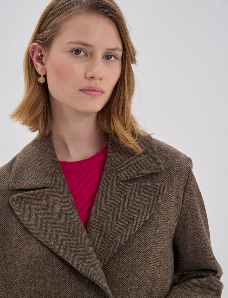 Denise Coat - Brun