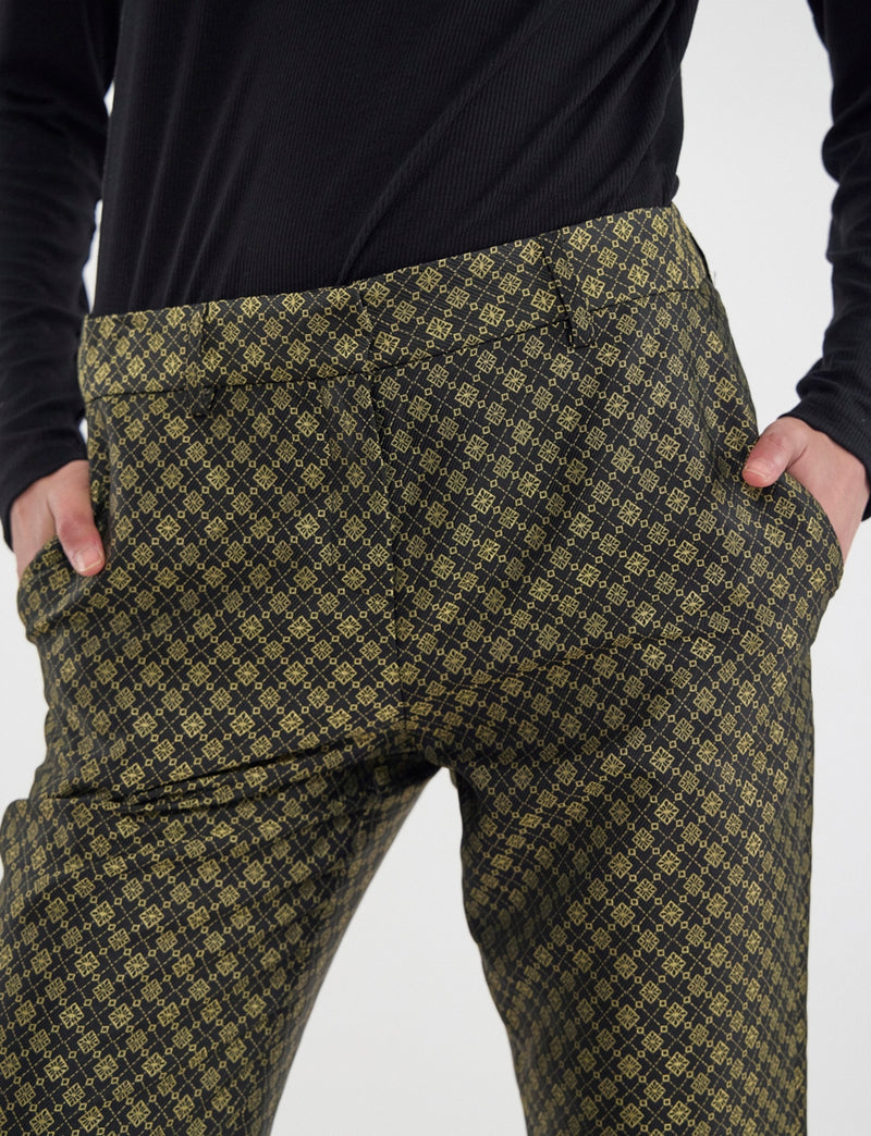 Audrey Pantalon - Or - Noir