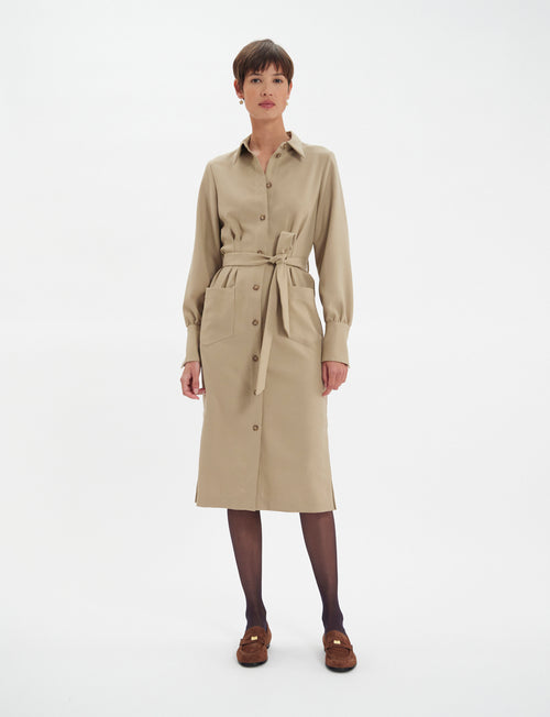 Rosabella Day Robe - Beige