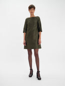 Megan Cocktail Dress - Gold - Black