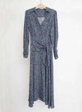 Berenice - Vestido Midi Estampado - Bleu Paisley