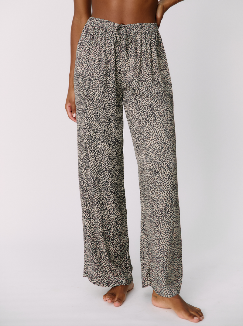 Pantalon Soft Leo Marron