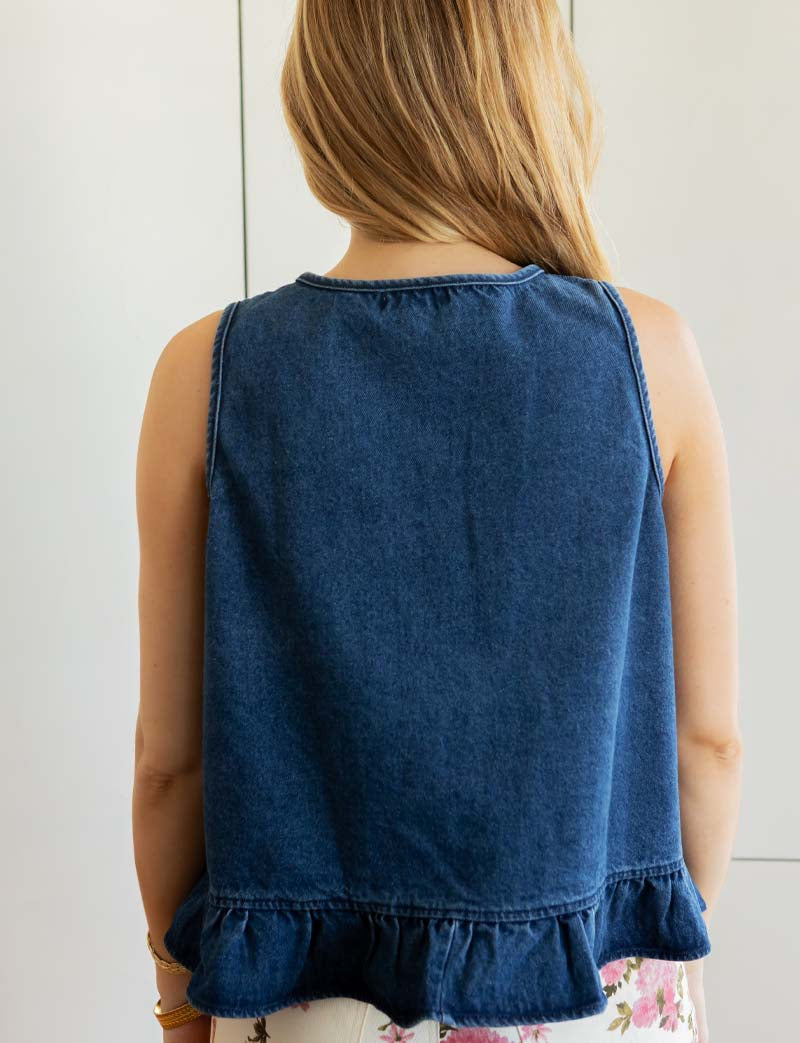 Top Bleu Georges