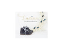 Chaussures Bottillons Salomés Souples Clarence Frisettes - Vernis Marine - Fille