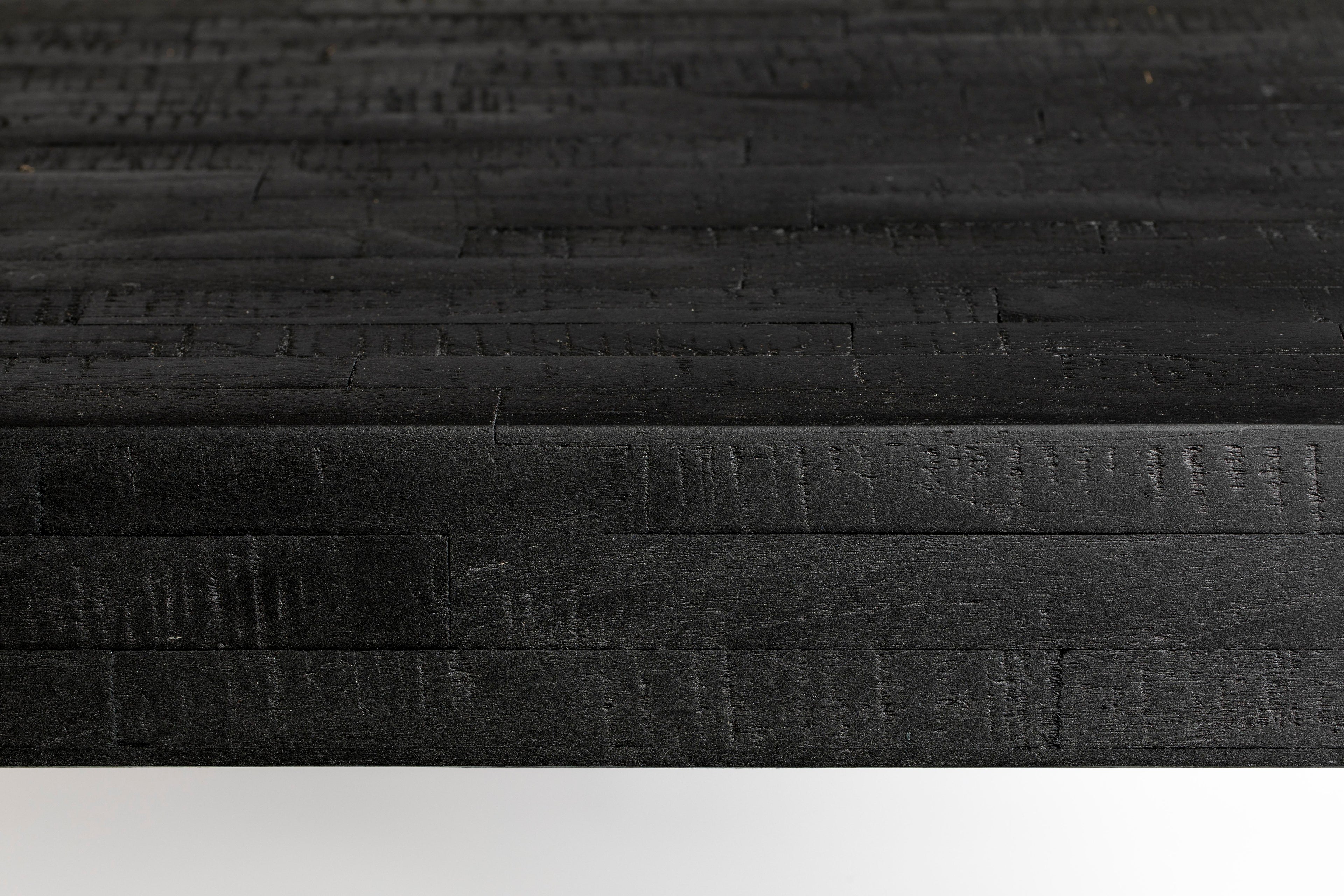 Suri - Table De Salle À Manger - Bois - Noir
