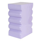 Curves - Side Table - Aluminum - Bright Lilac