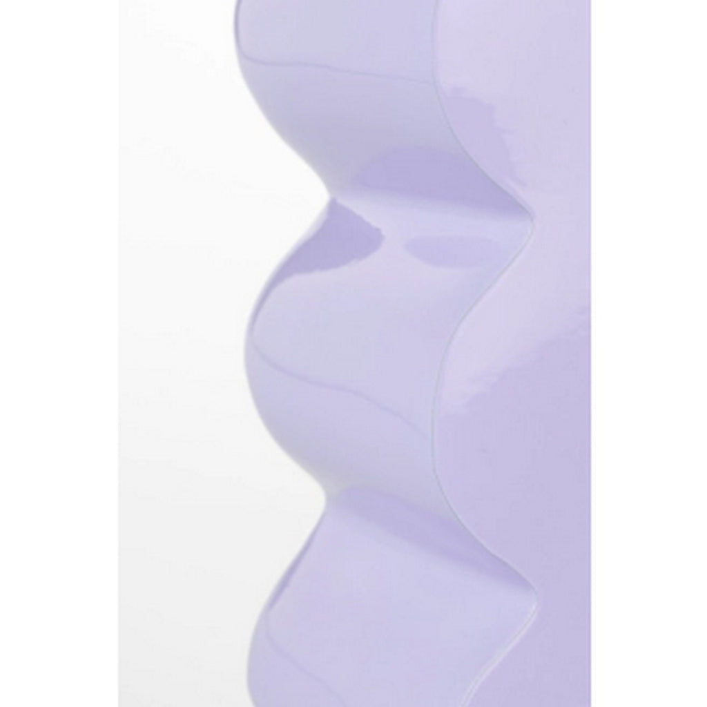 Curves - Side Table - Aluminum - Bright Lilac