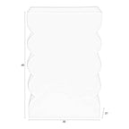 Curves - Side Table - Aluminum - Bright Lilac