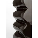 Curves - Side Table - Aluminum - Glossy Brown