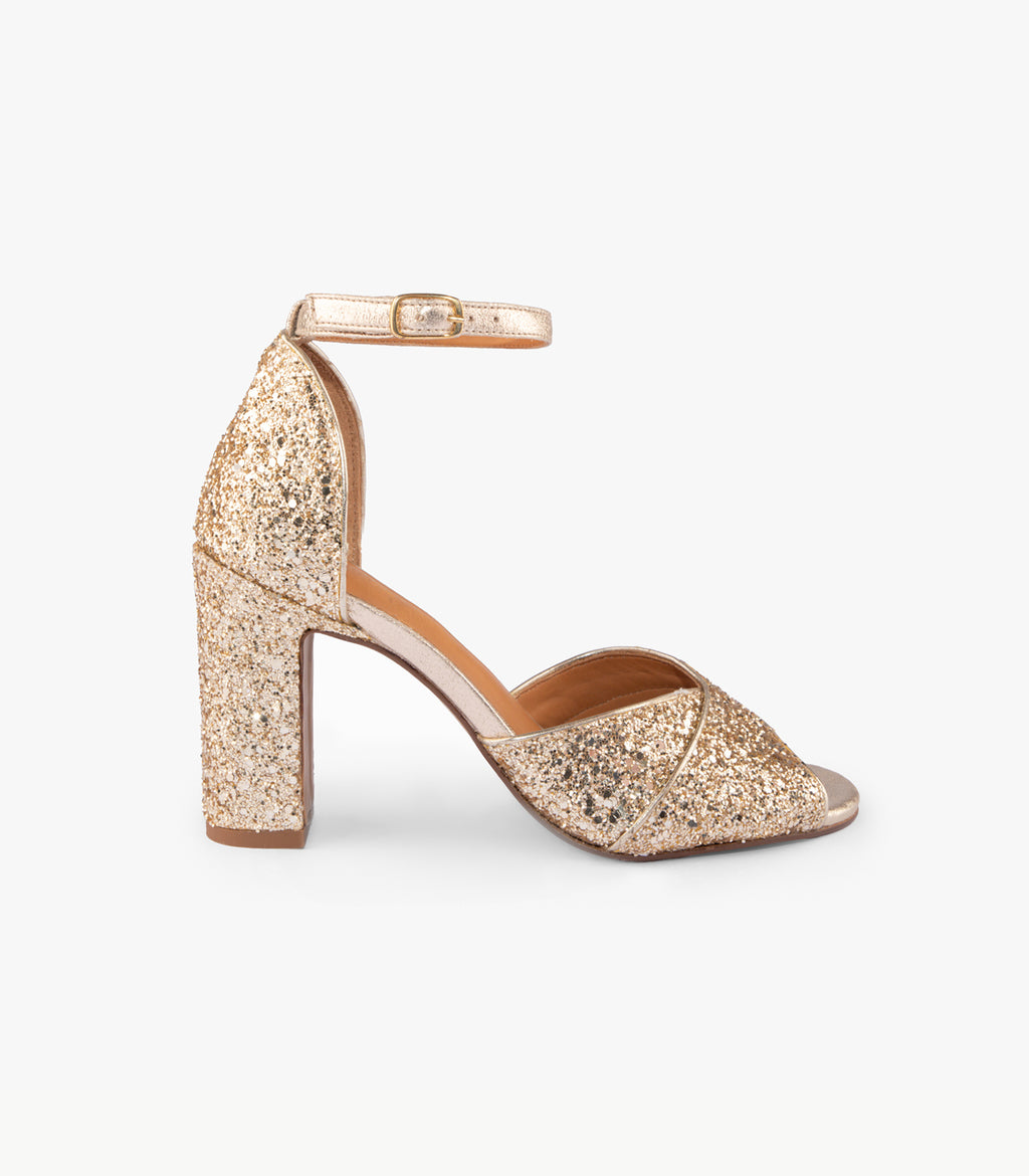 Sandali Kelly - Glitter - Oro