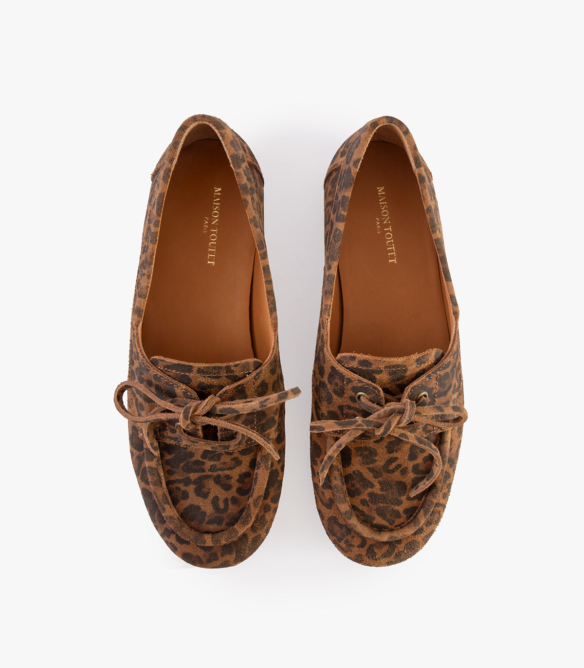 Mocasines Charline - Piel Serraje - Leopardo