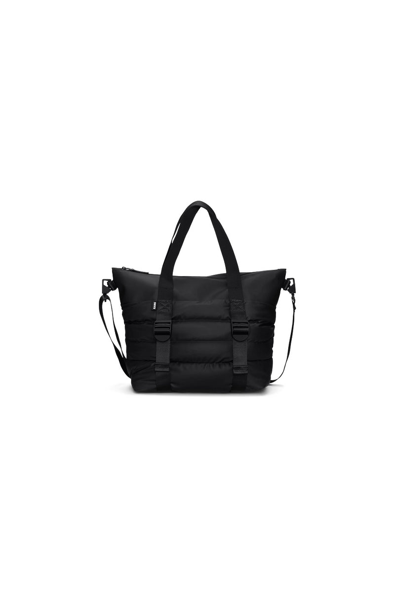 Sac Puffer Mix Tote Mini W3 Black - Mixte