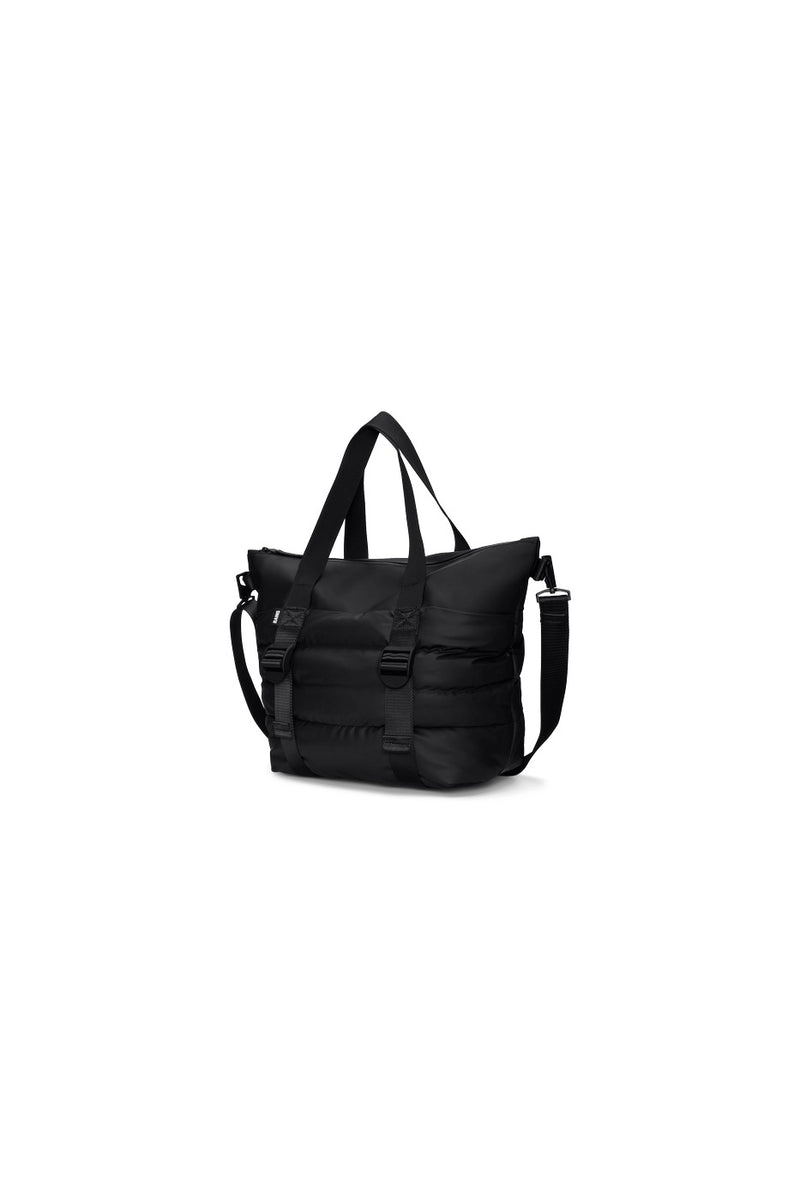 Sac Puffer Mix Tote Mini W3 Black - Mixte