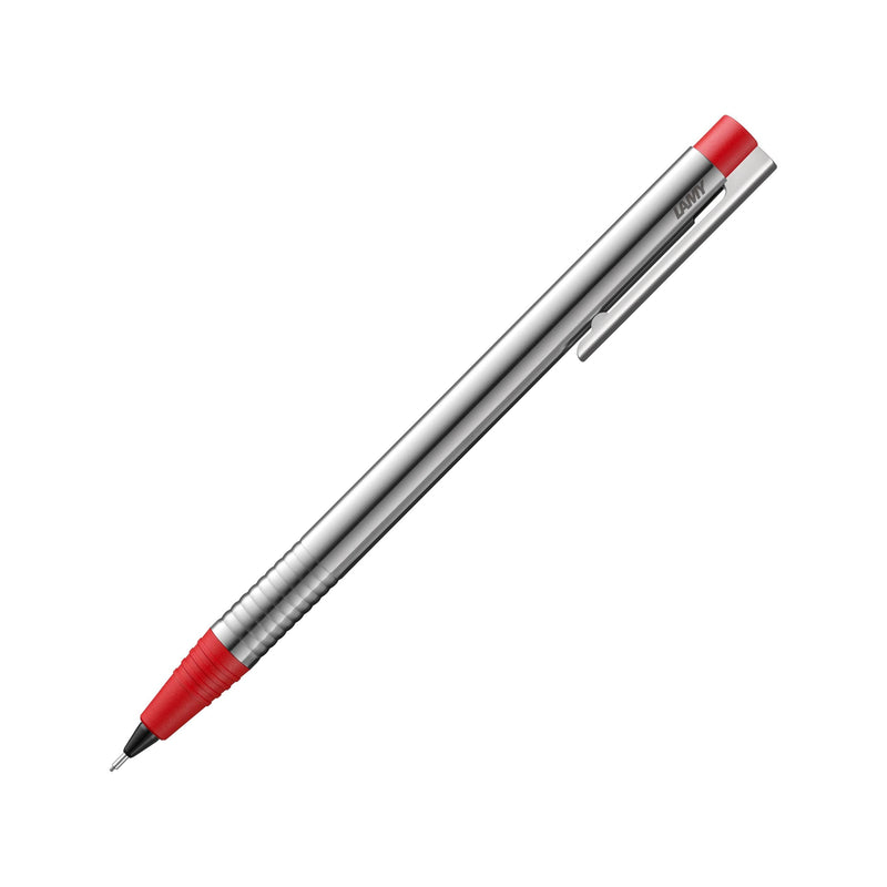 Porte Mines - Logo Acier Mat Rouge - 0,7mm - Lamy