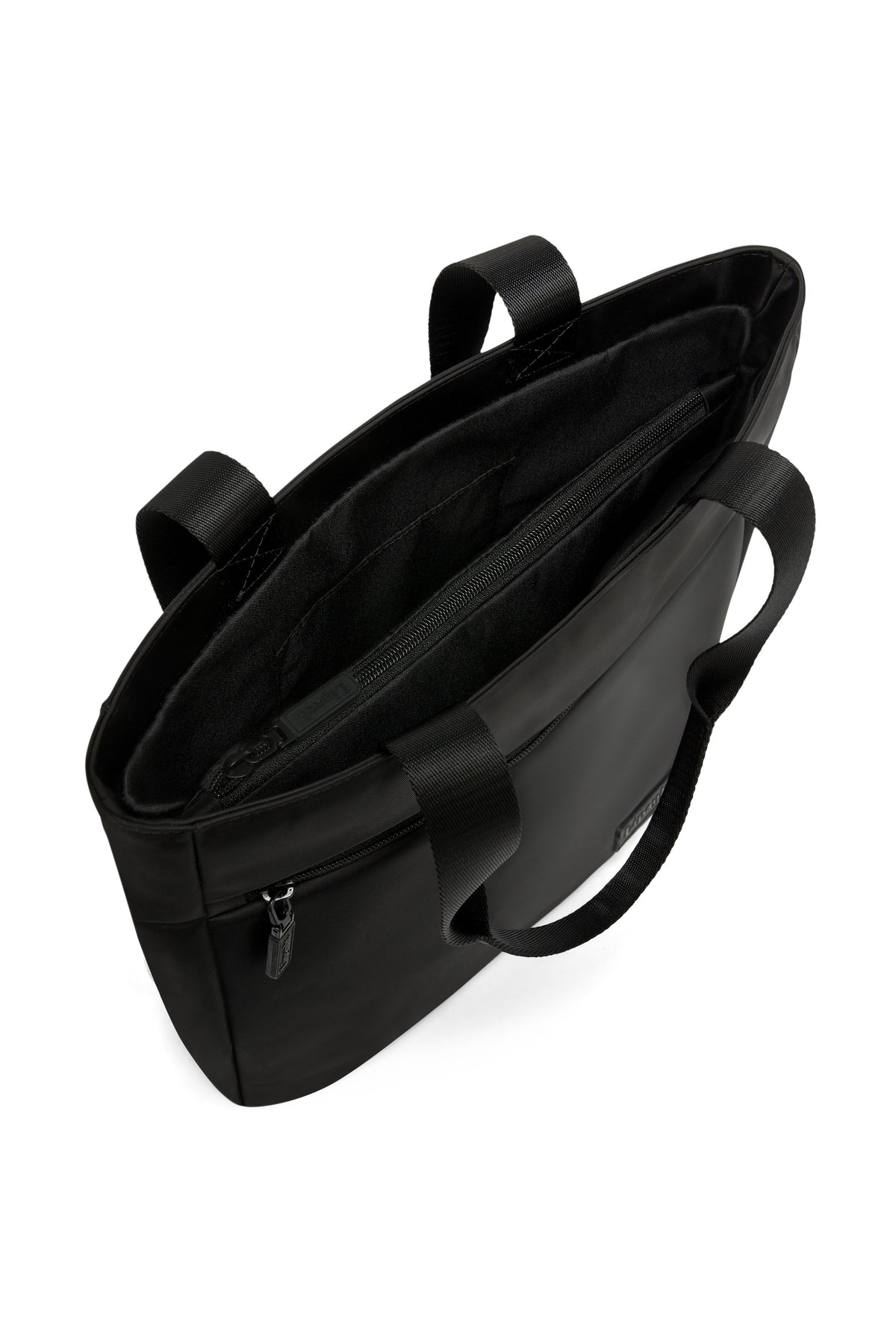 City Plume Shopper Tote Bag - Black