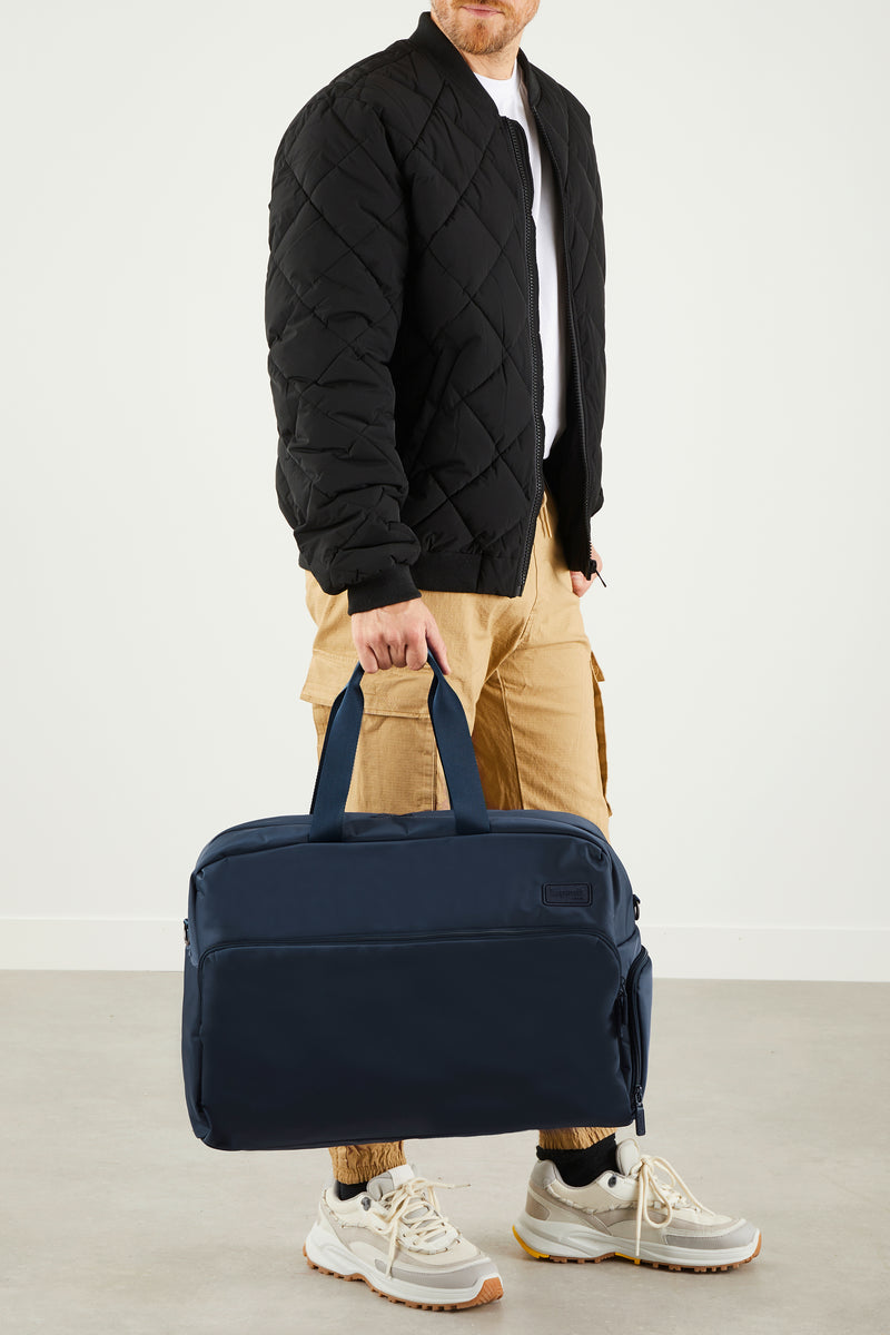 Sac Weekend City Plume - Bleu