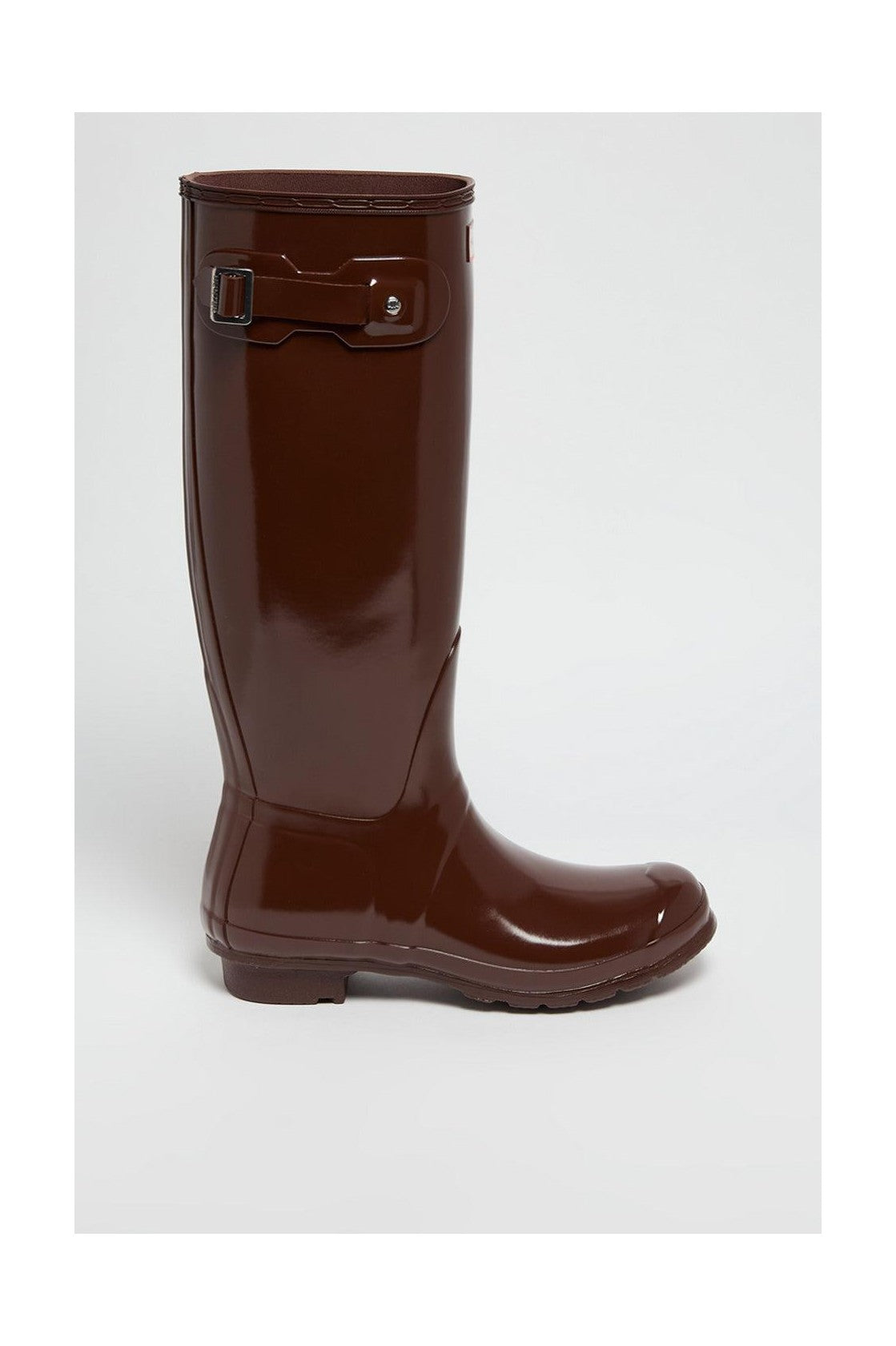 Patent Boots - Brown - Women