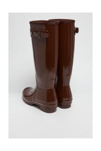 Patent Boots - Brown - Women