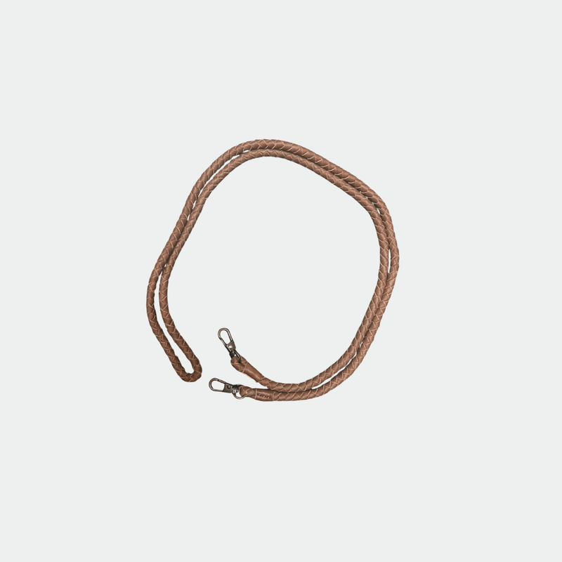 Cartera de Piel - Meghan Cebra Marrón