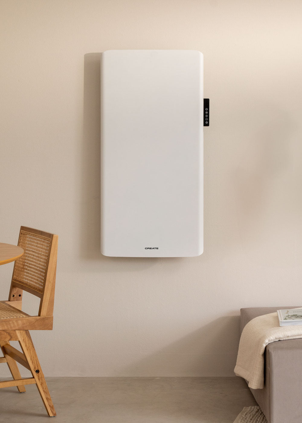 Warm Clear - Wall-Mounted Electric Convector with Wi-Fi