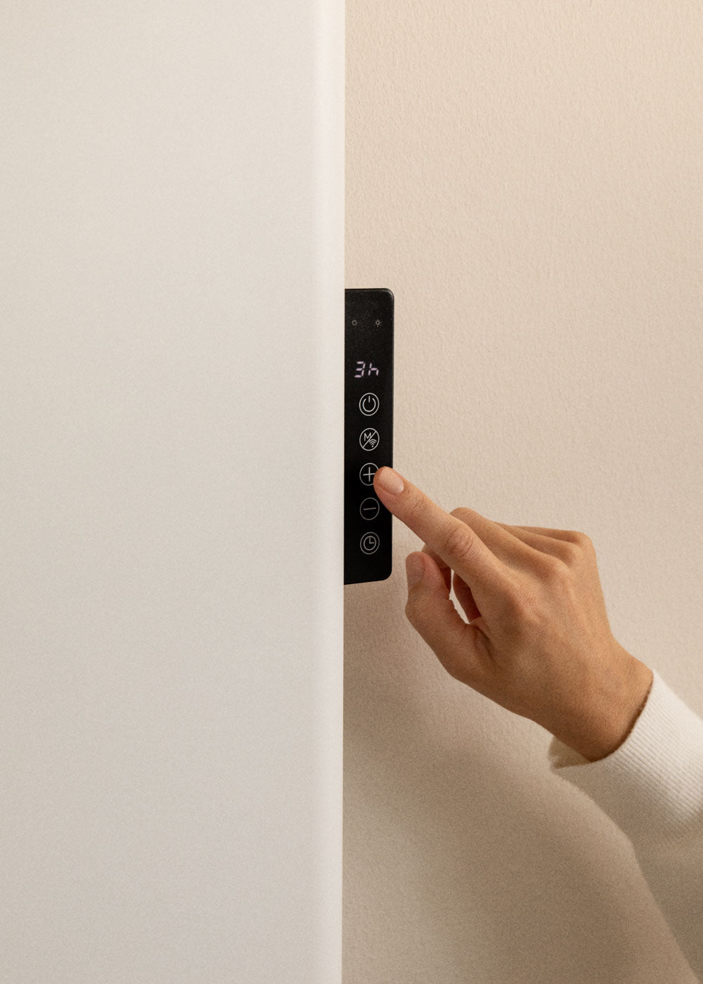 Warm Clear - Wall-Mounted Electric Convector with Wi-Fi