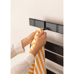 Modern Electric Towel Rail - Black