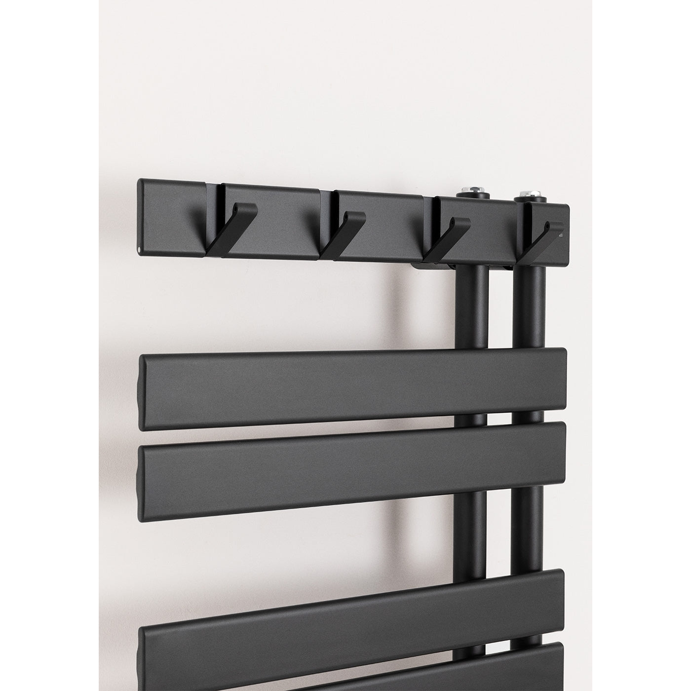 Modern Electric Towel Rail - Black