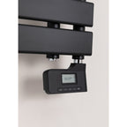 Modern Electric Towel Rail - Black