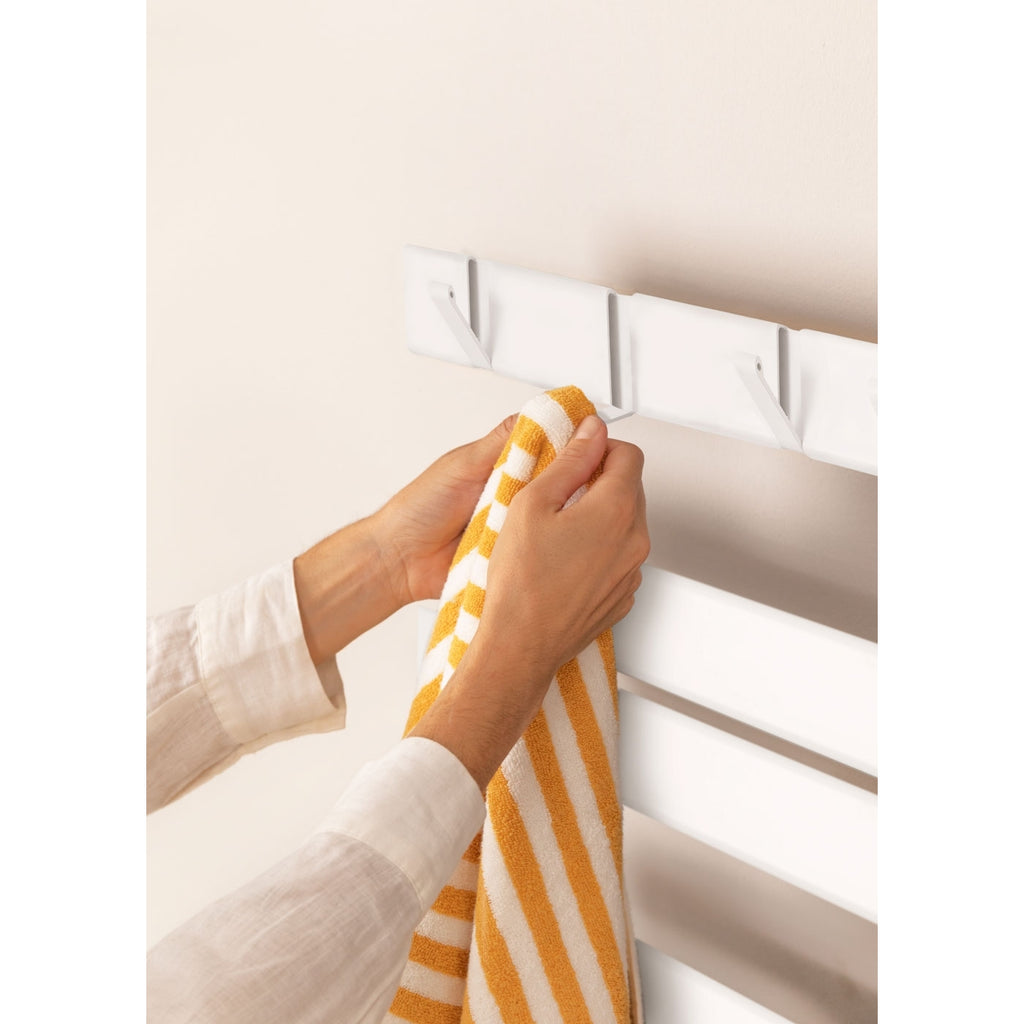 Warm Towel Modern - Sèche-Serviettes Électrique Mural - Blanc