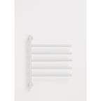 Warm Towel Minimal - Sèche-Serviettes Électrique Avec Barres Pivotantes À 180º - Blanc