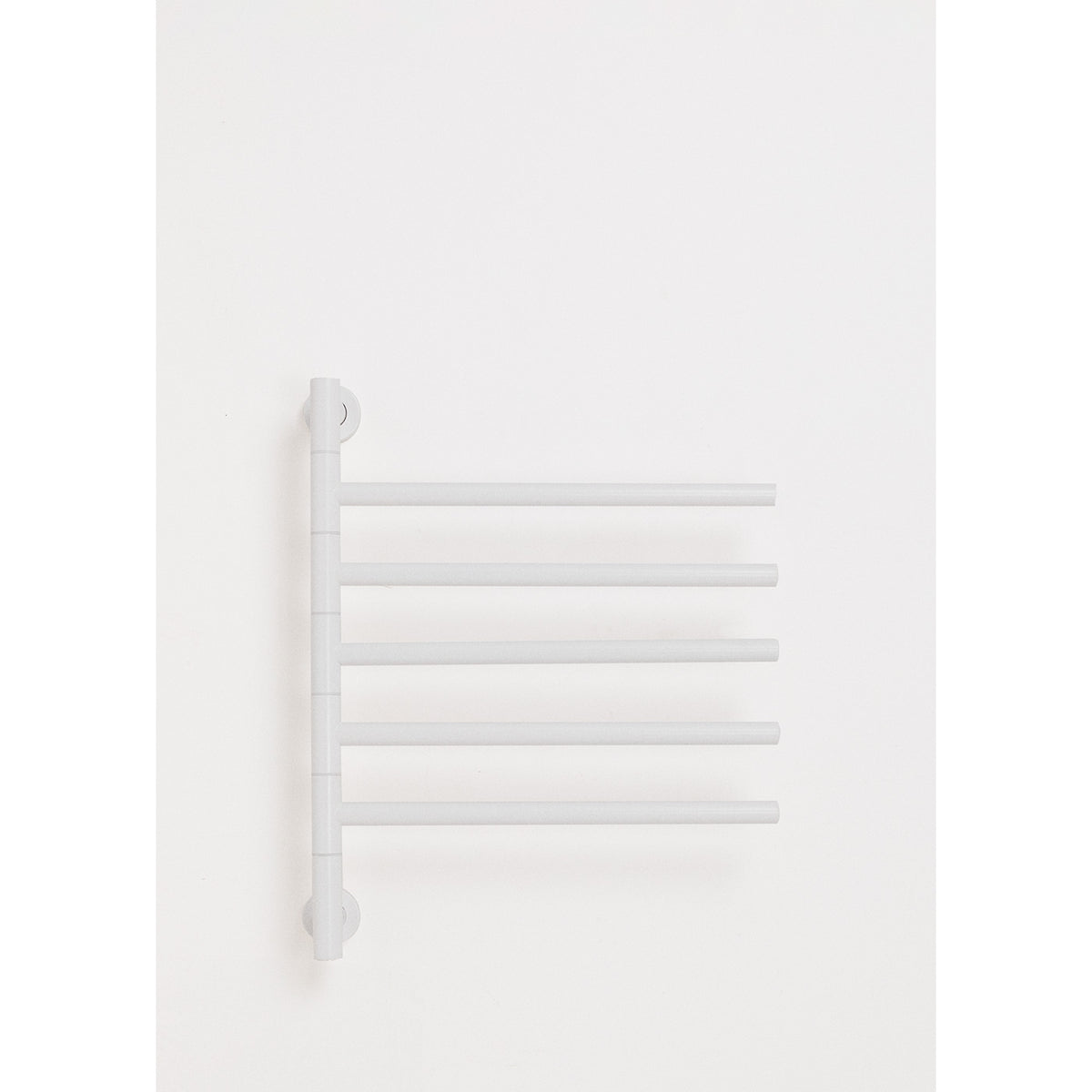 Warm Towel Minimal - Sèche-Serviettes Électrique Avec Barres Pivotantes À 180º - Blanc