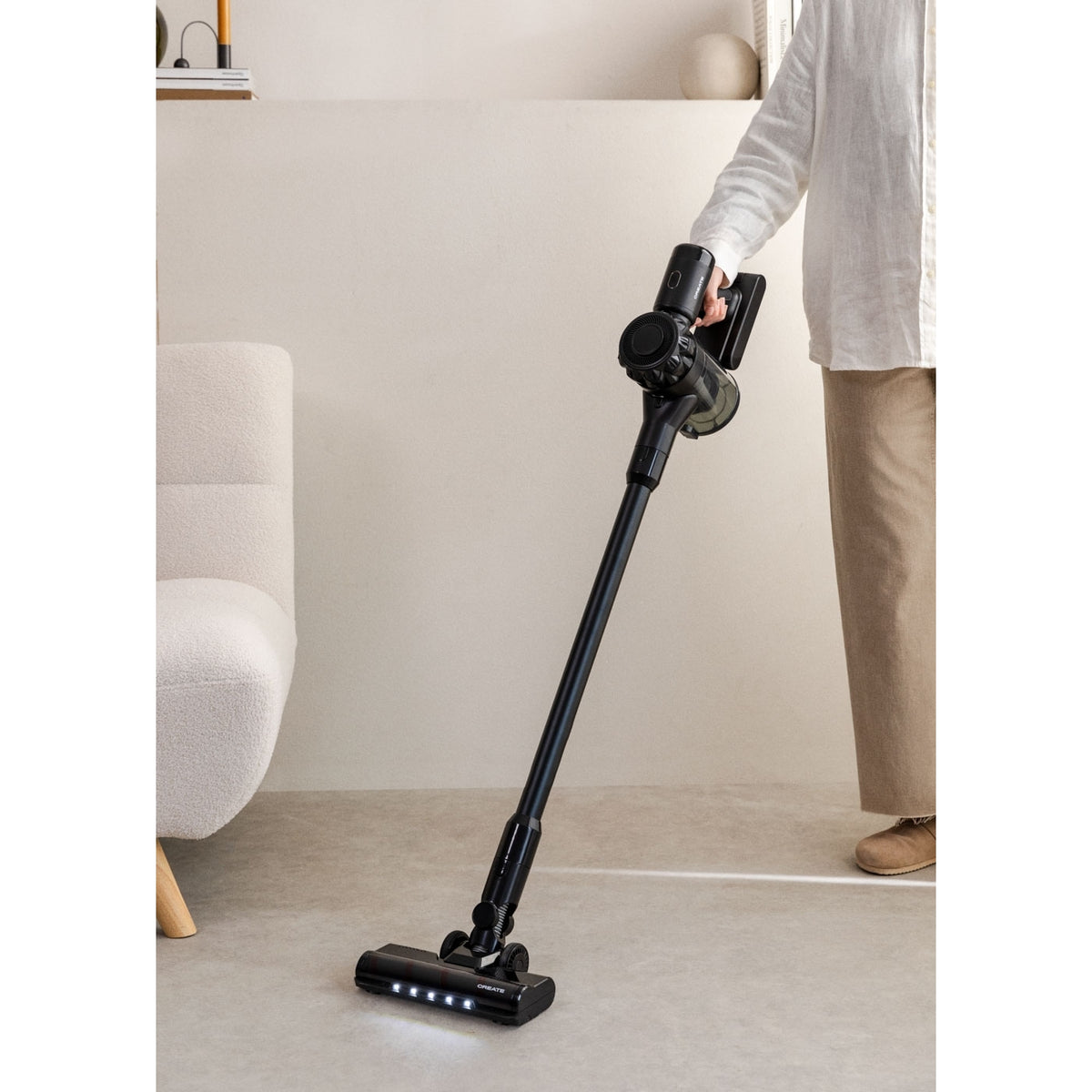 Cyclone Force - Aspirateur Balai Sans Fil 25.9V - Noir